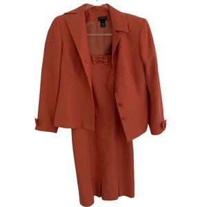 Juliana Collezione Peach Dress Suit & Blazer Set 9